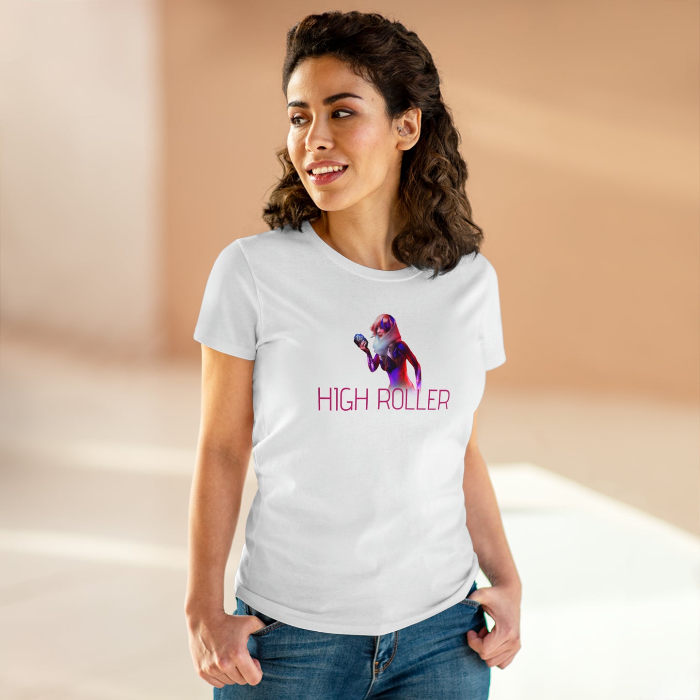 T-Shirt: Women's High Roller Deuces Wild