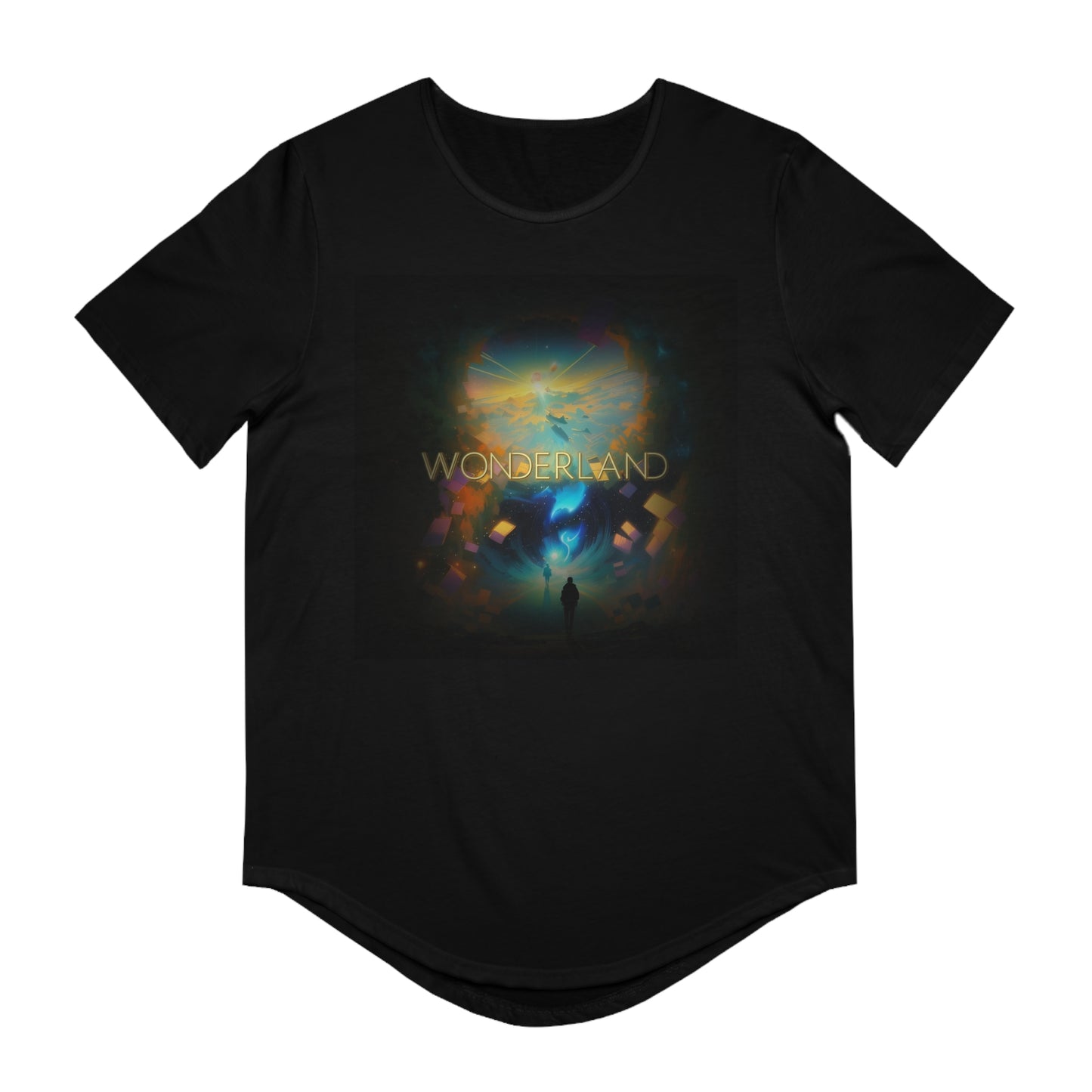 T-Shirt: Echo Strike - Wonderland Curved Hem Tee