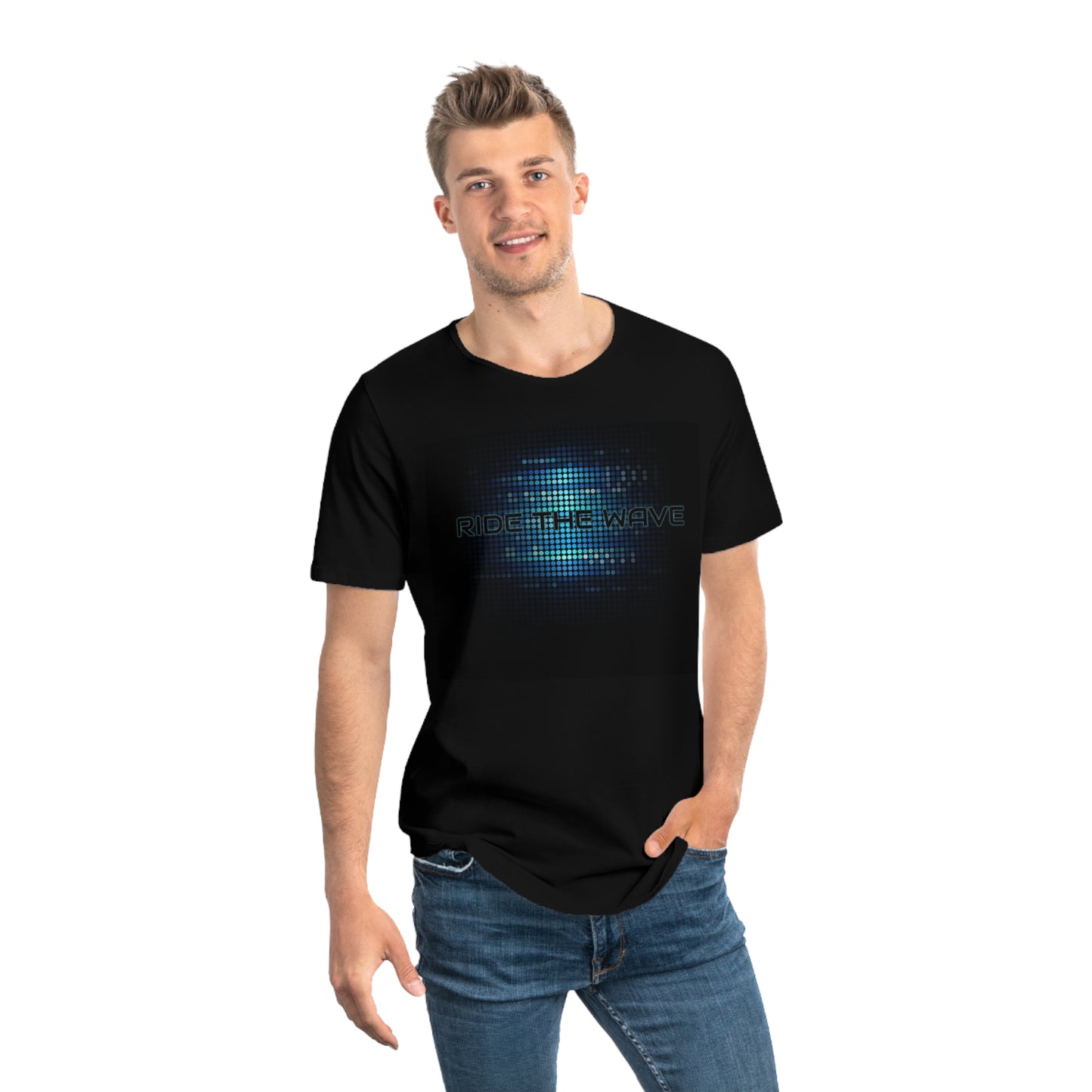 T-Shirt: Echo Strike - Ride the Wave Curved Hem Tee
