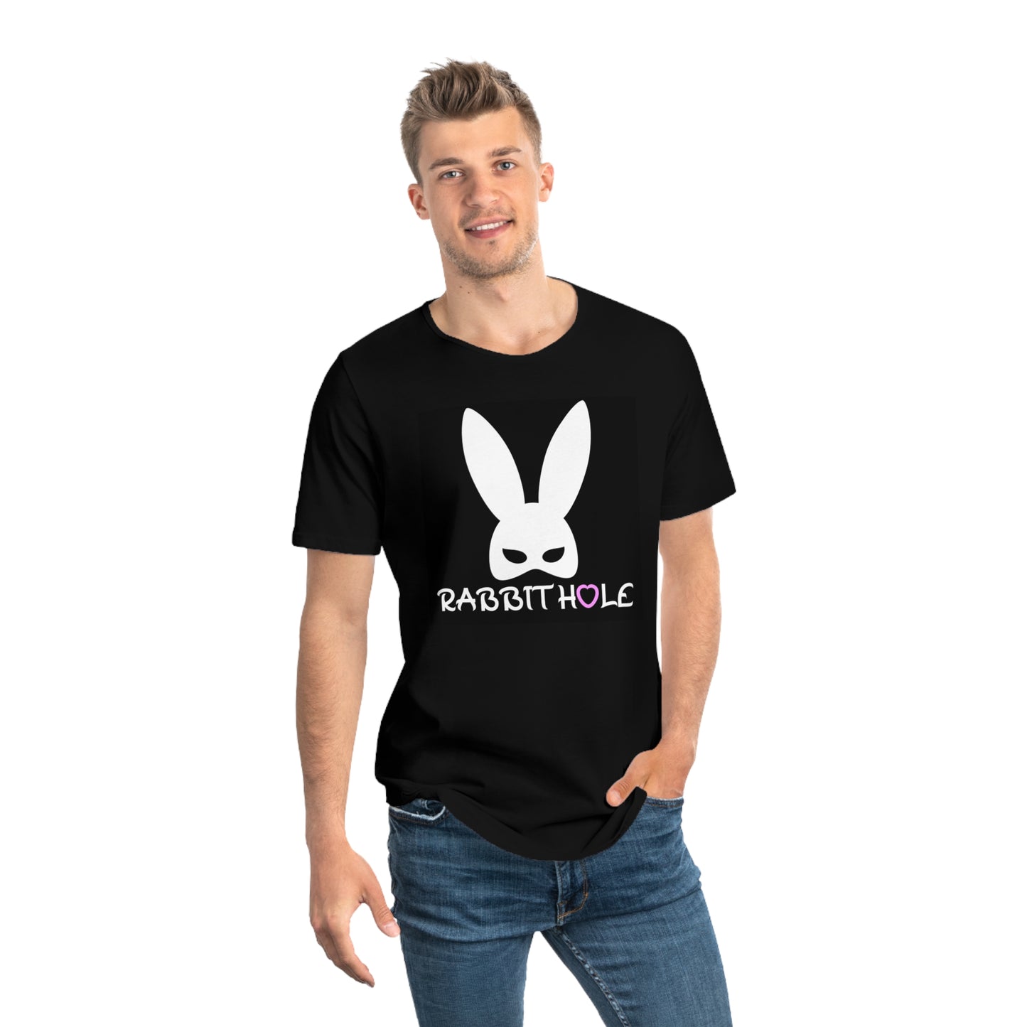 T-Shirt: Echo Strike - Rabbit Hole Curved Hem Tee