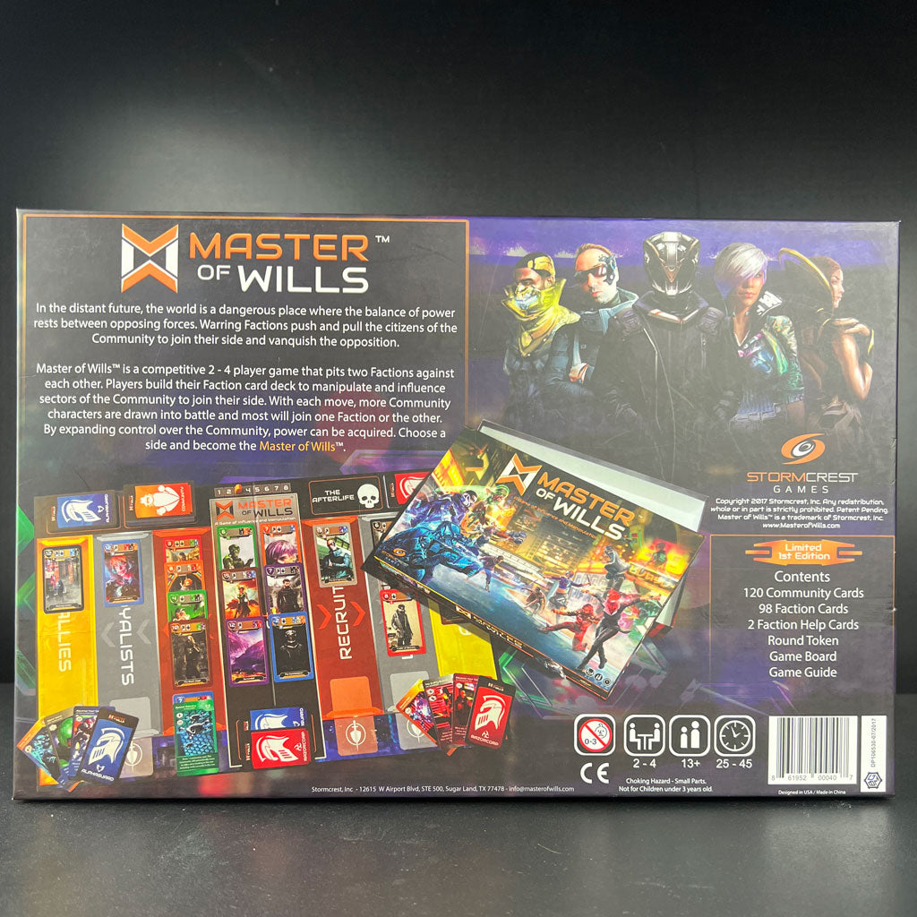 Board Game: Master of Wills